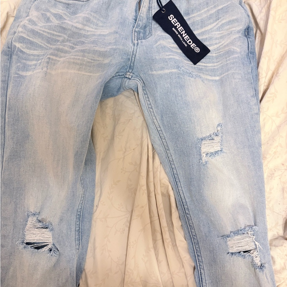 Balenciaga Light Blue Relaxed Men Jeans